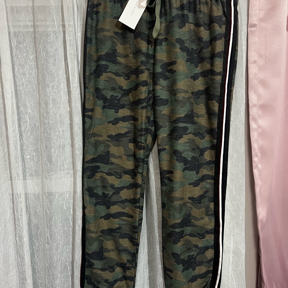 Dance & Marvel Green Camouflage Pants